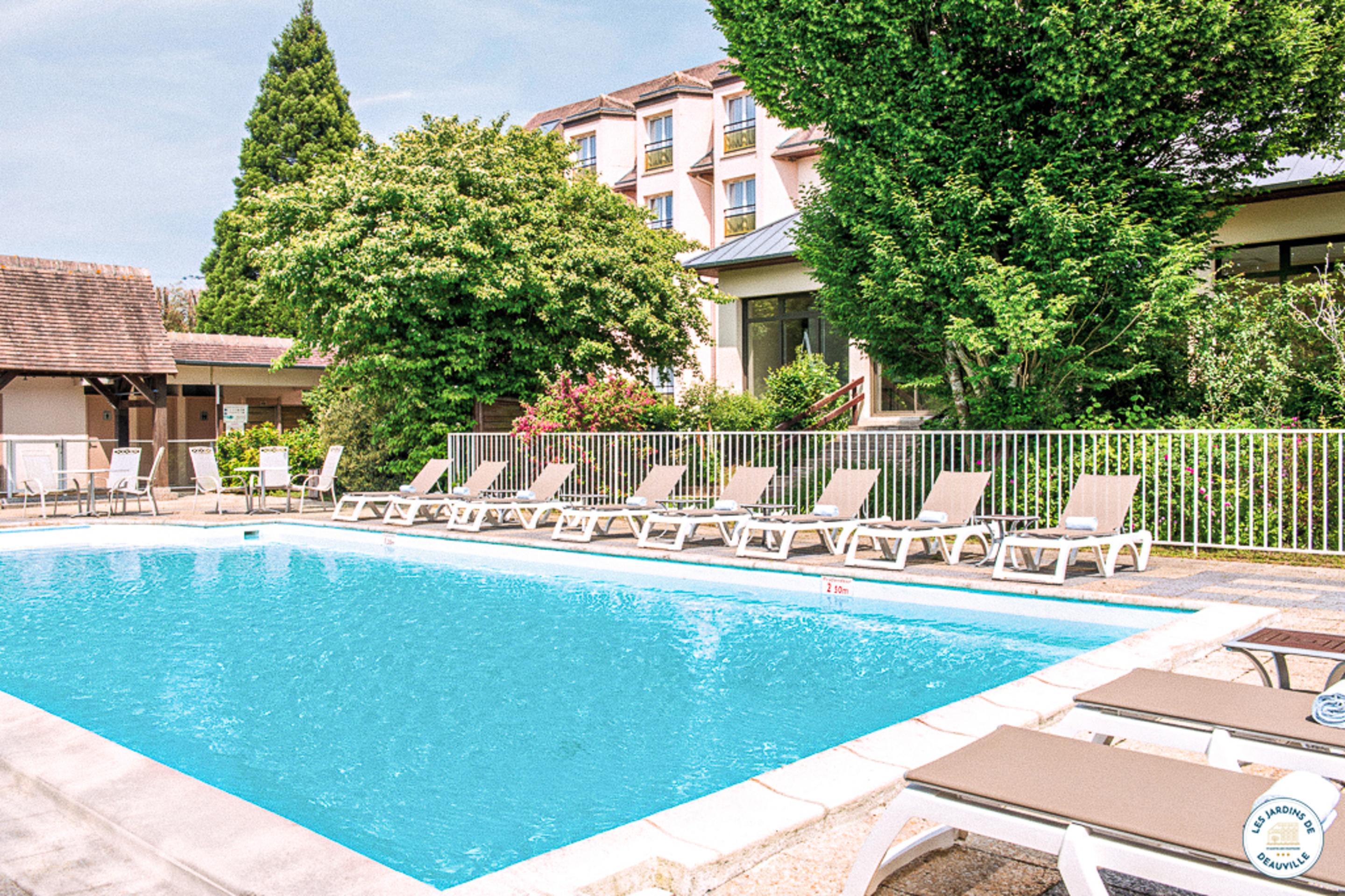 Hotel Les Jardins De Deauville Saint-Martin-aux-Chartrains 외부 사진