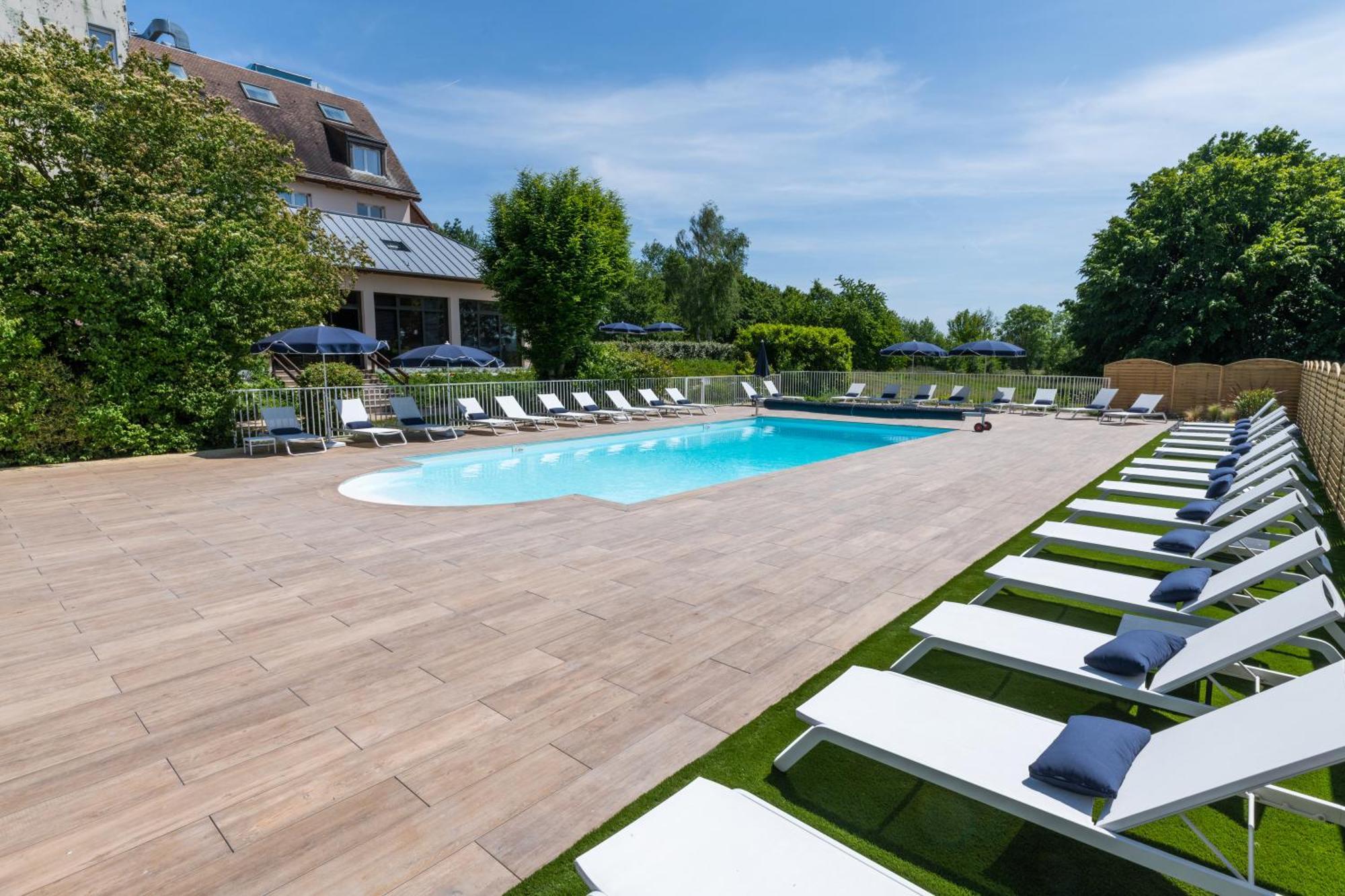 Hotel Les Jardins De Deauville Saint-Martin-aux-Chartrains 외부 사진